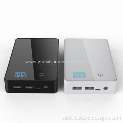 11,000mAh Power Banks, Capacity Indicator, Dimensions 128 x 76 x 23mm